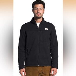 The North Face Gordon Lyons full zip fleece sweater black medium